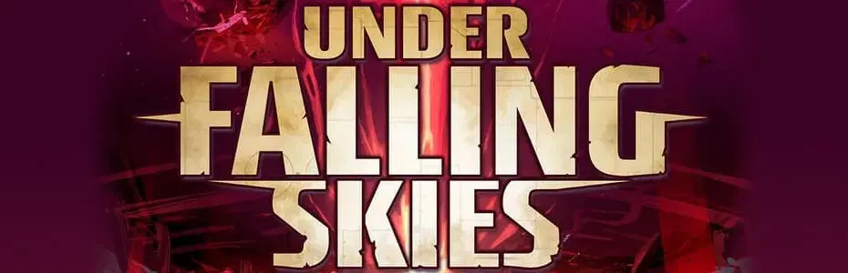 Under Falling Skies jeu solo édité par Iello